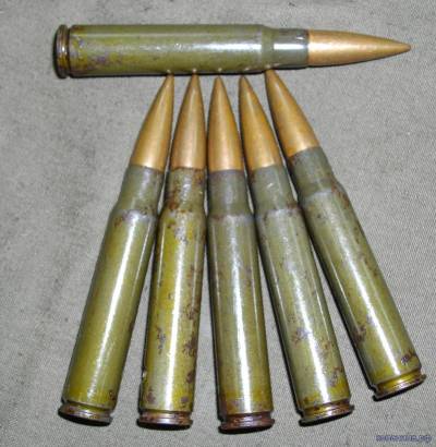 патроны с войны маузер немецкие патроны времен вов